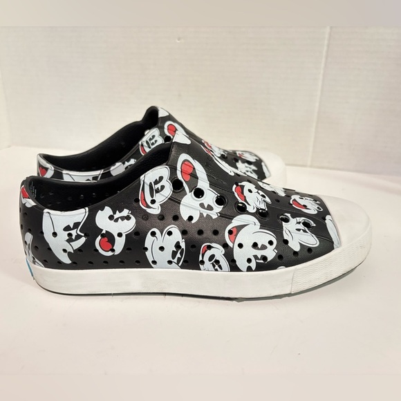 Native Shoes - Disney x Native Black Mickey Mouse Slip On Water Shoes Disney Black Red White